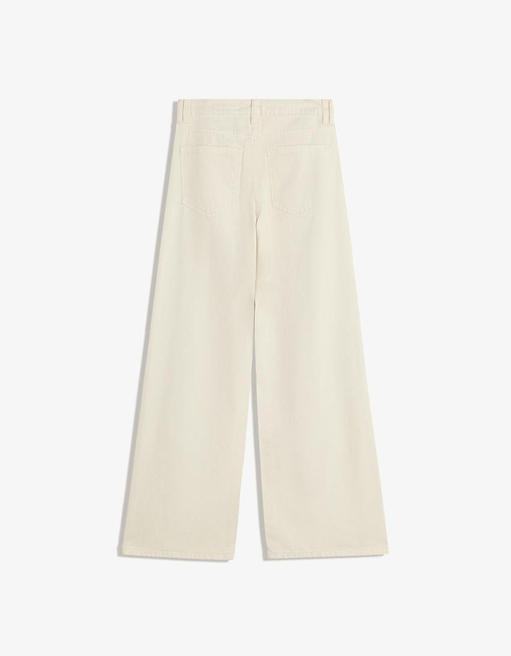 Jeans Bershka, crem