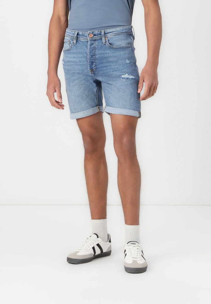 Pantaloni scurți de blugi JACK & JONES, albastru