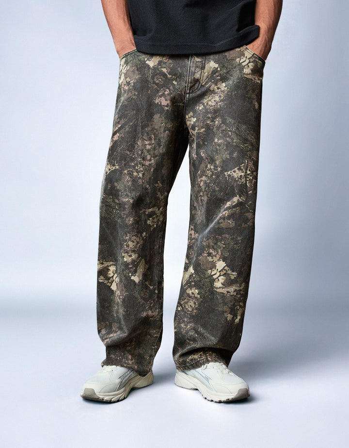 Jeans BERSHKA, mix culori