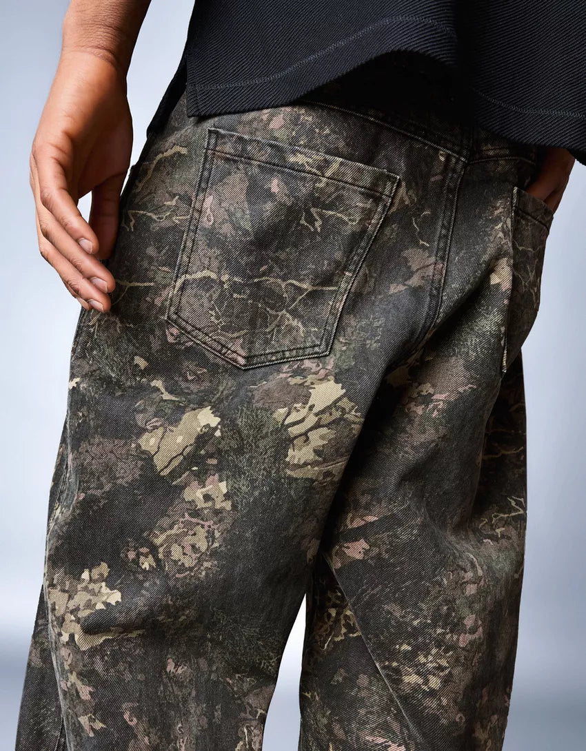 Jeans BERSHKA, mix culori