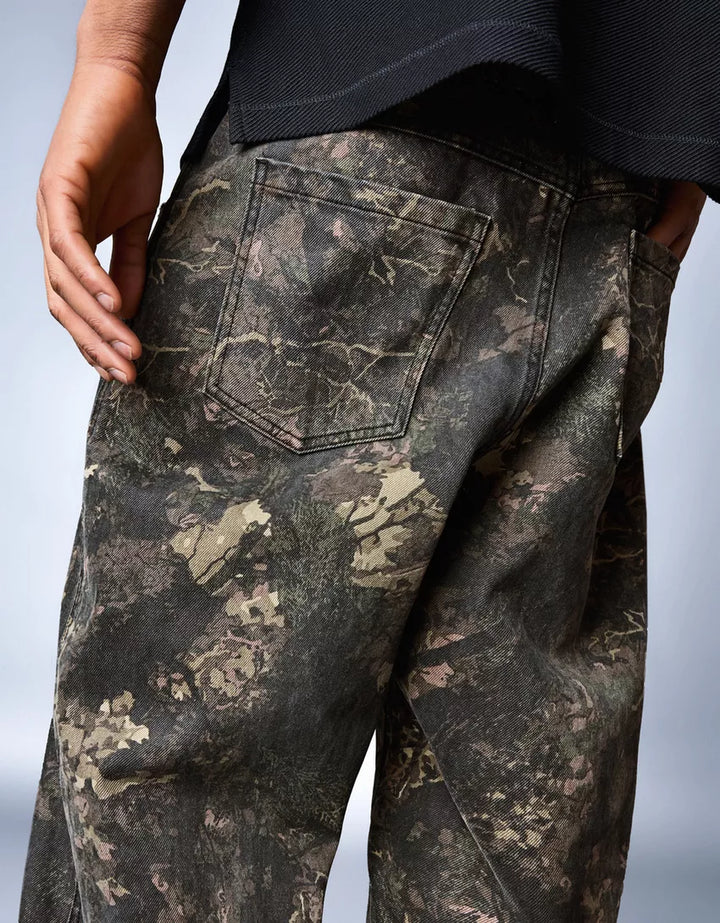 Jeans BERSHKA, mix culori
