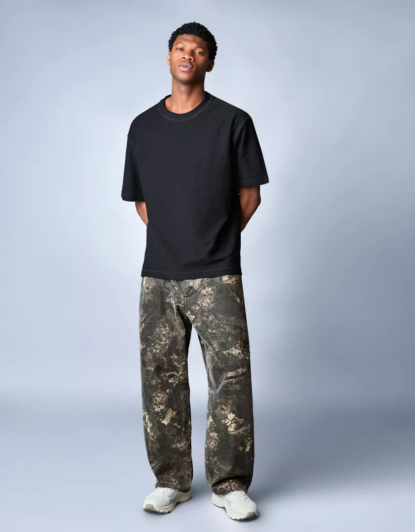Jeans BERSHKA, mix culori