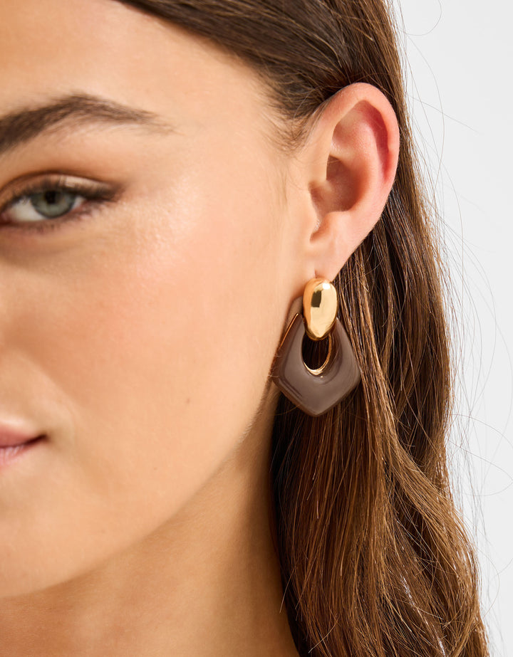 Cercei ACCESSORIZE, auriu