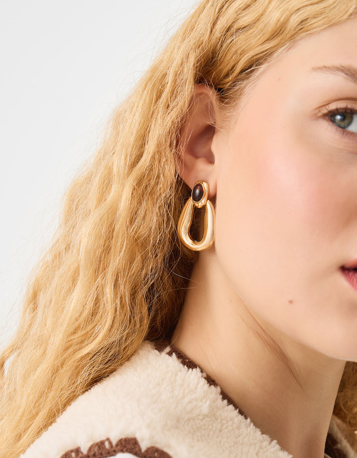 Cercei ACCESSORIZE, auriu