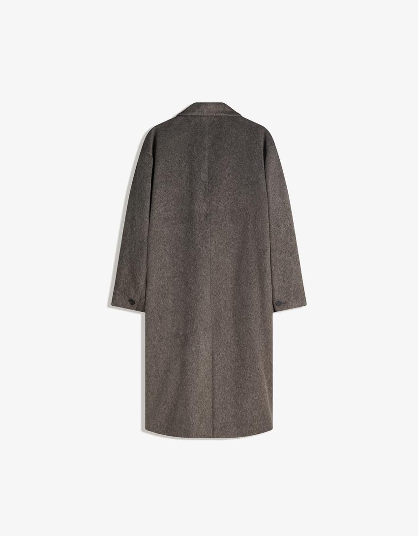 Palton BERSHKA, gri
