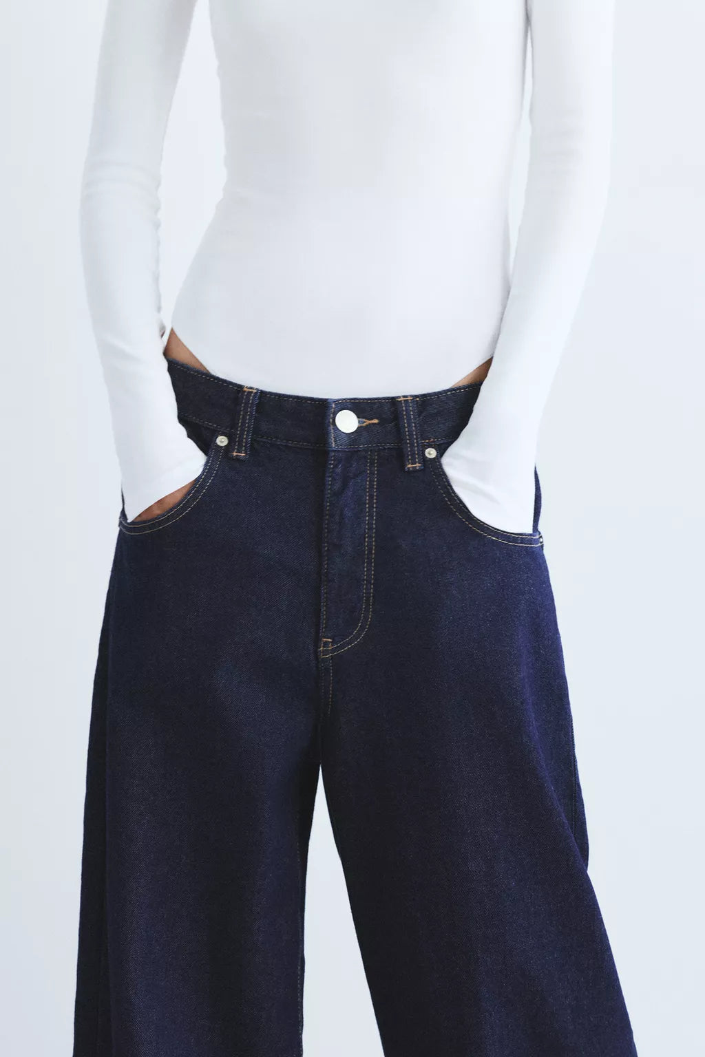 Body Pull&Bear, fehér