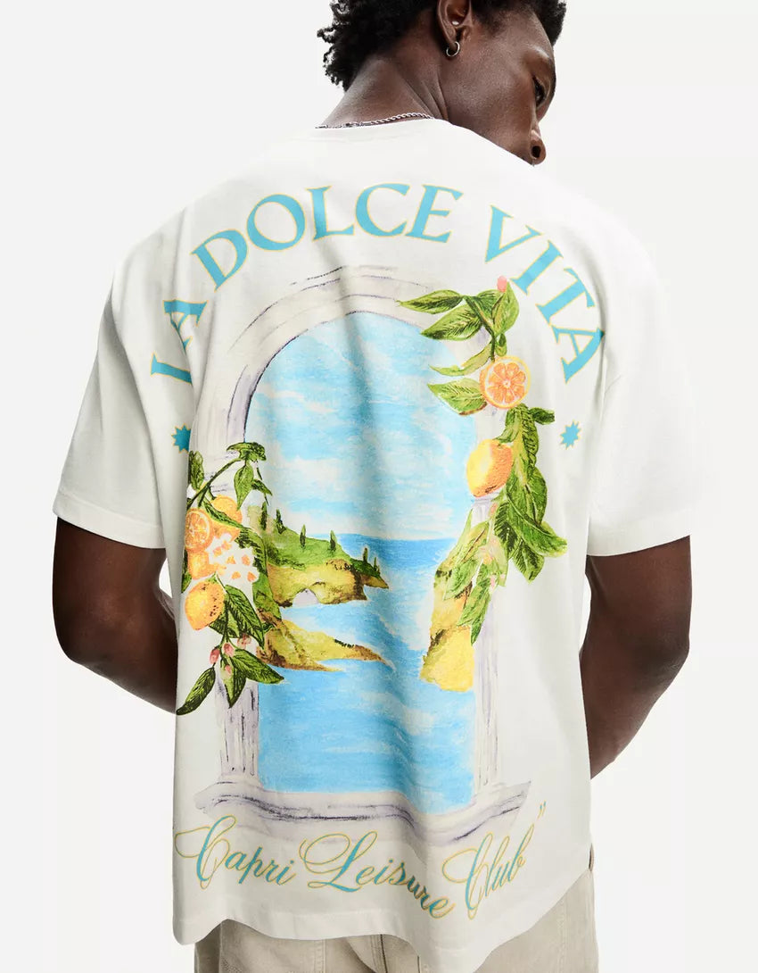 Tricou BERSHKA, alb