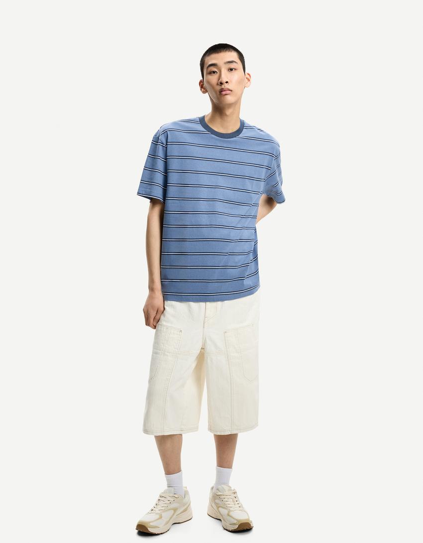 Póló BERSHKA, vegyes színek