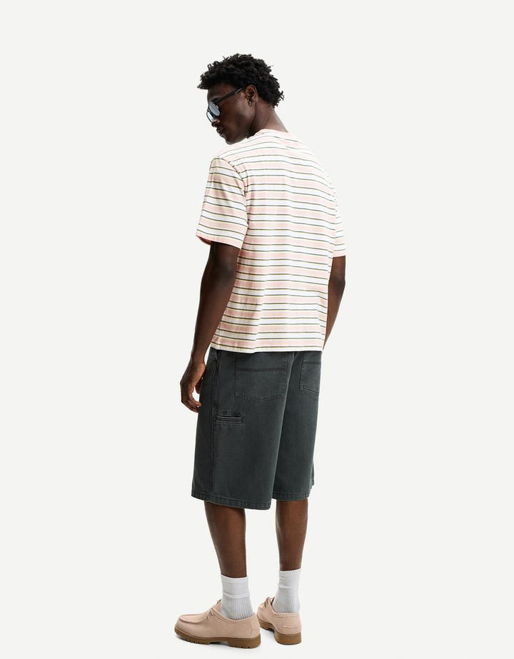 Tricou BERSHKA, mix culori