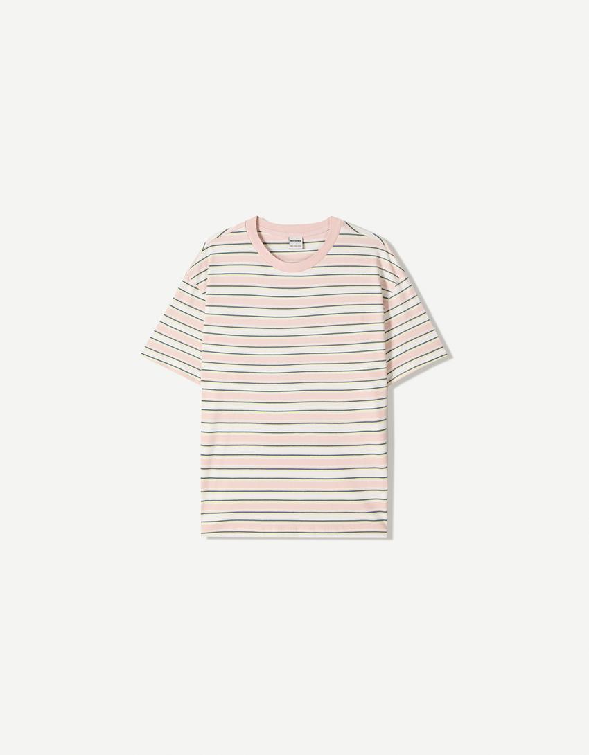Tricou BERSHKA, mix culori