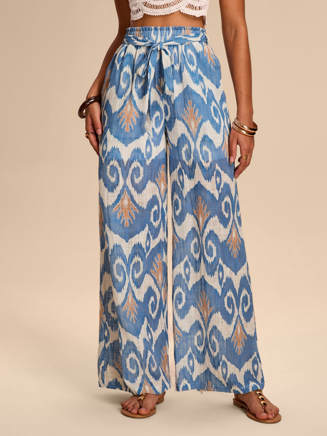 Pantaloni SHEIN, albastru