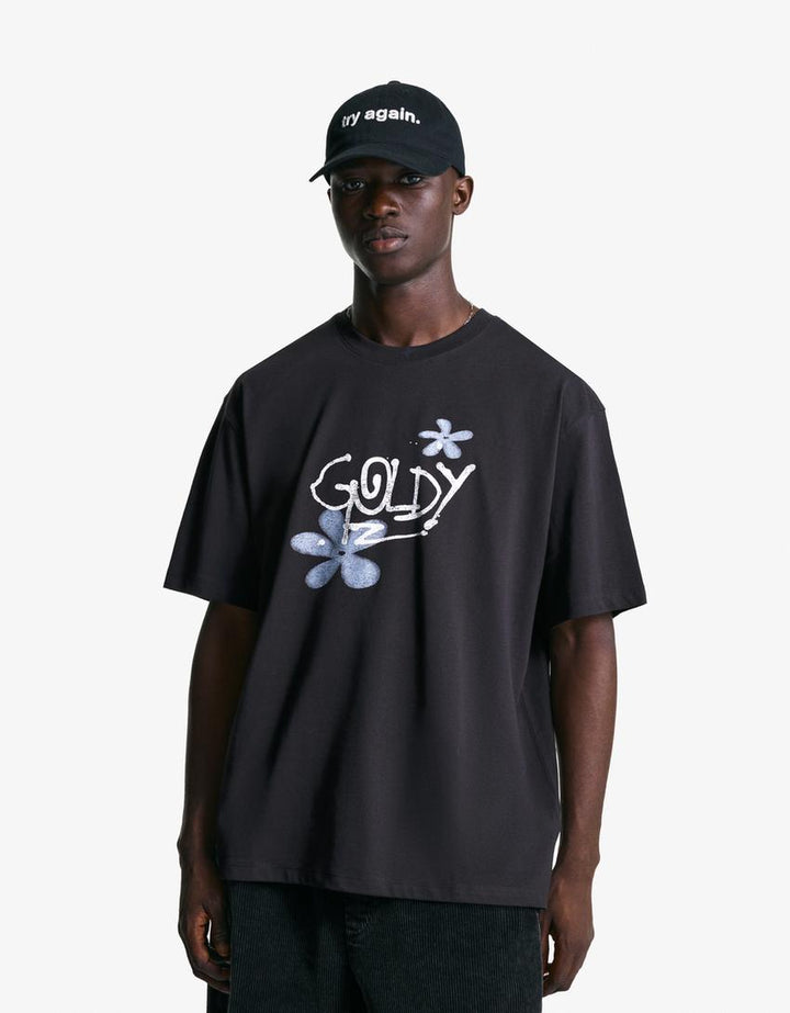 Tricou BERSHKA, negru