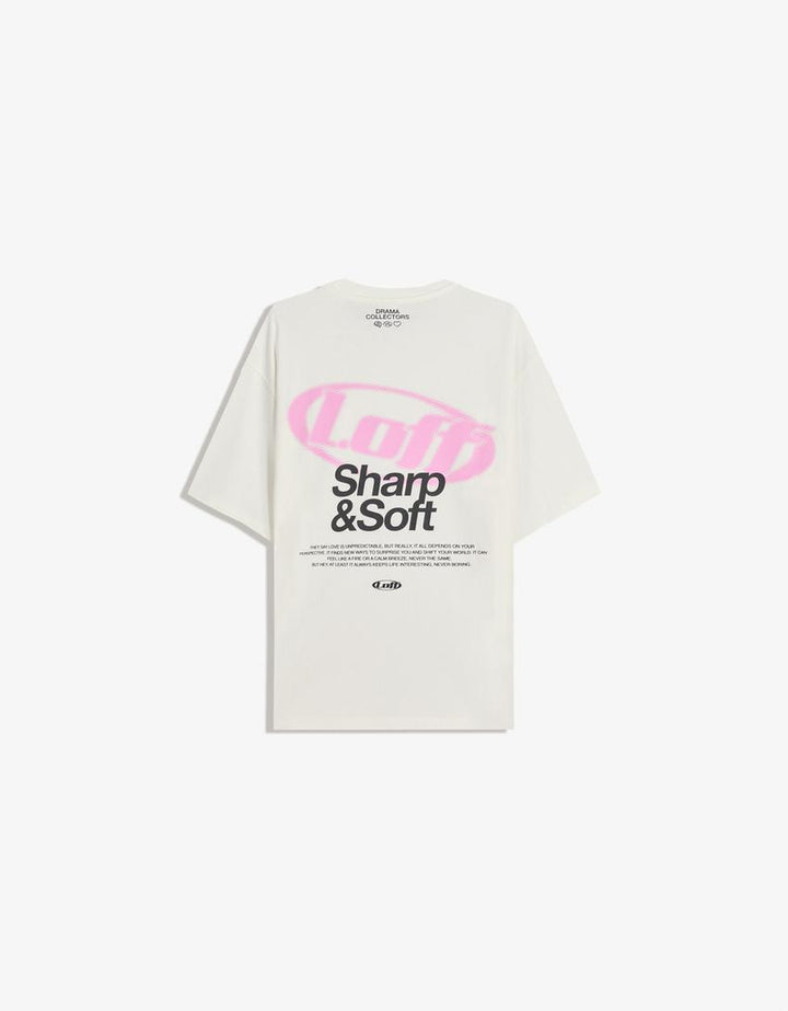 Tricou BERSHKA, crem