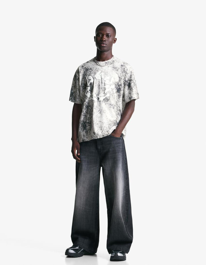 Tricou BERSHKA, mix culori