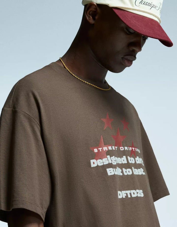 Tricou BERSHKA, maro