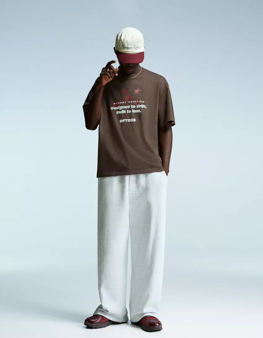 Tricou BERSHKA, maro