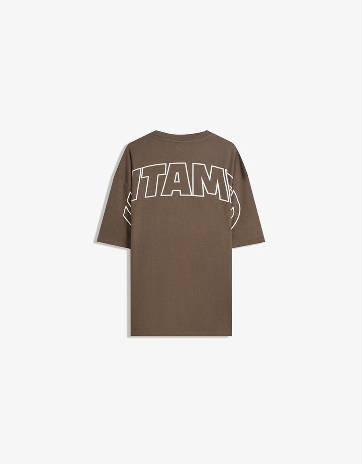 Tricou BERSHKA, maro