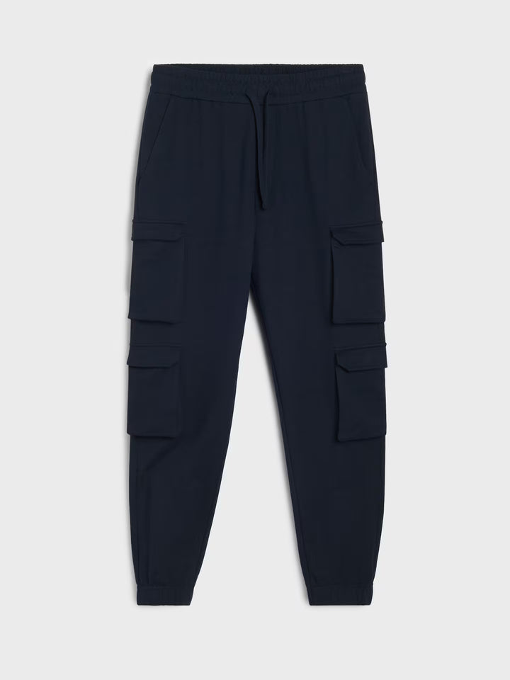 Pantaloni de trening SINSAY, albastru