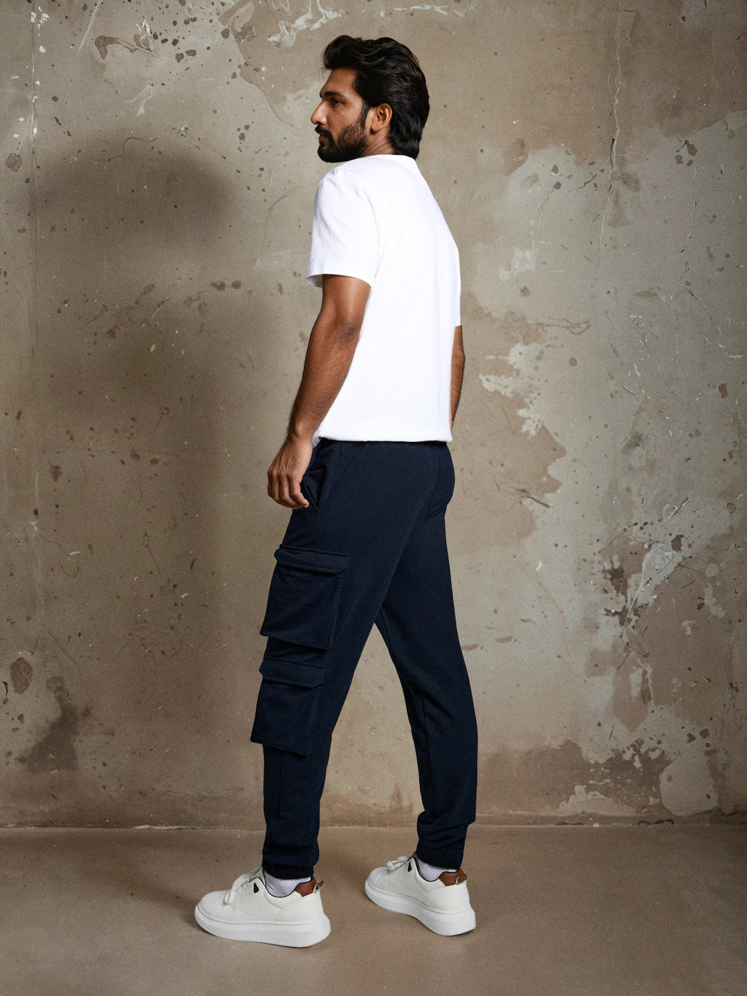 Pantaloni de trening SINSAY, albastru
