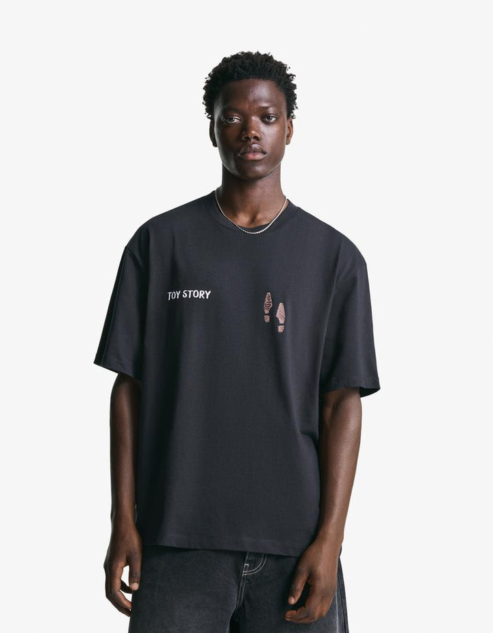 Tricou BERSHKA, negru