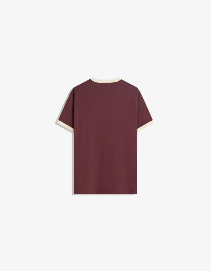 Tricou BERSHKA, vișiniu