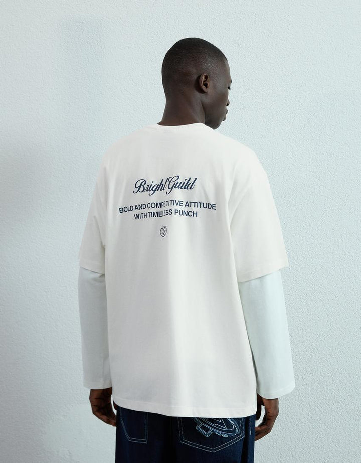 Tricou BERSHKA, alb