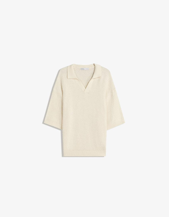 Bluză BERSHKA, crem