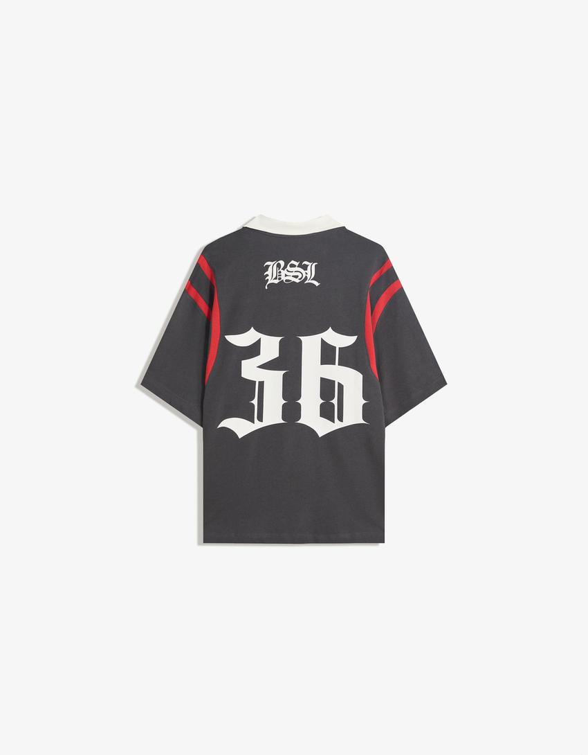 Tricou BERSHKA, mix culori