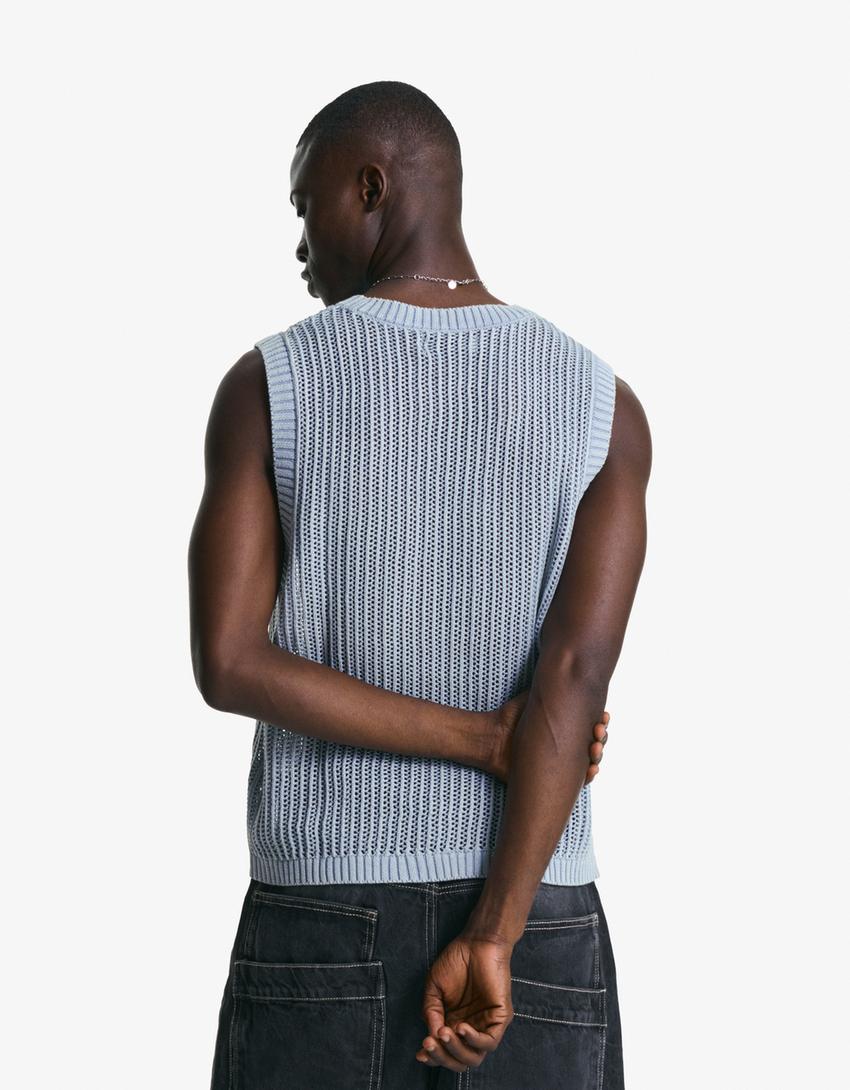 Maiou BERSHKA, albastru