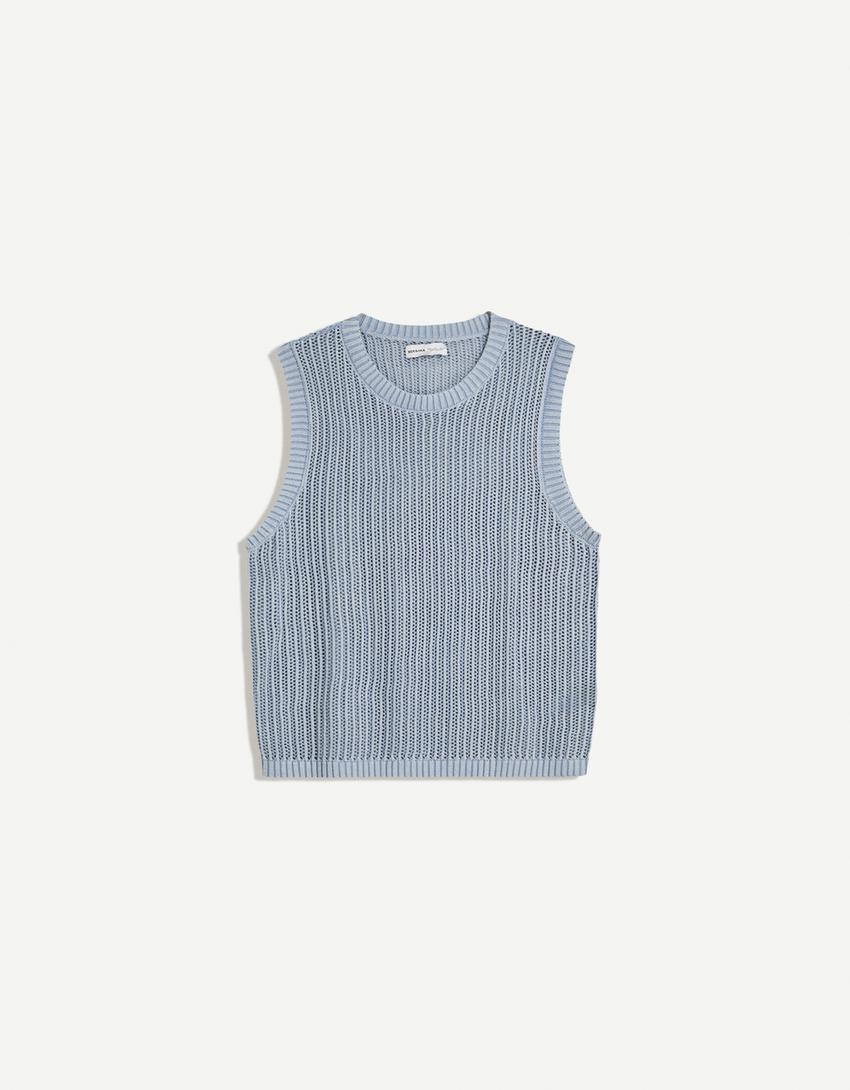 Maiou BERSHKA, albastru