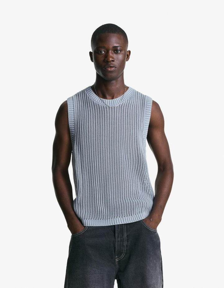 Maiou BERSHKA, albastru