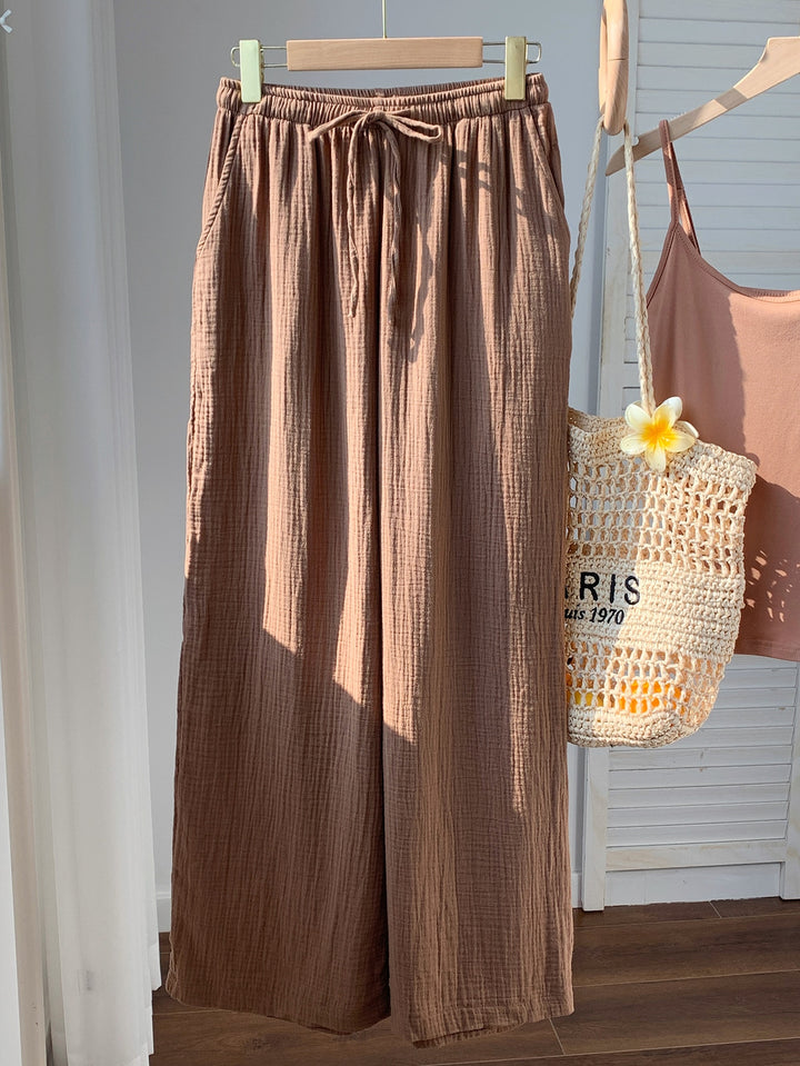 Pantaloni SHEIN, maro