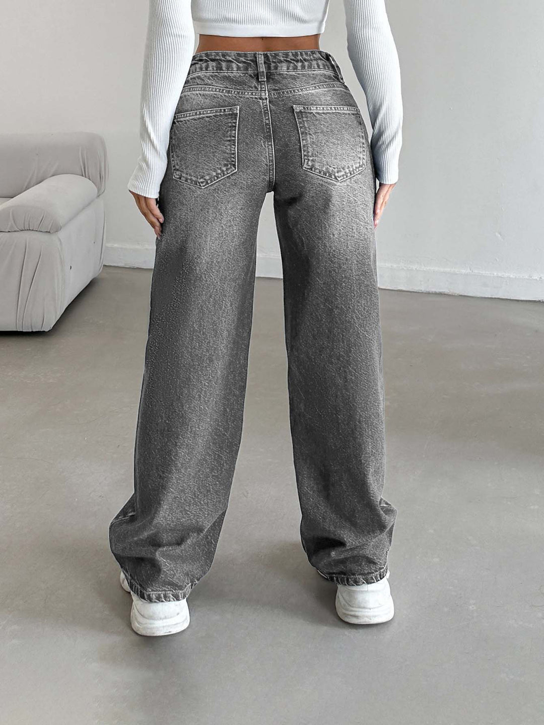 Jeans SHEIN, gri