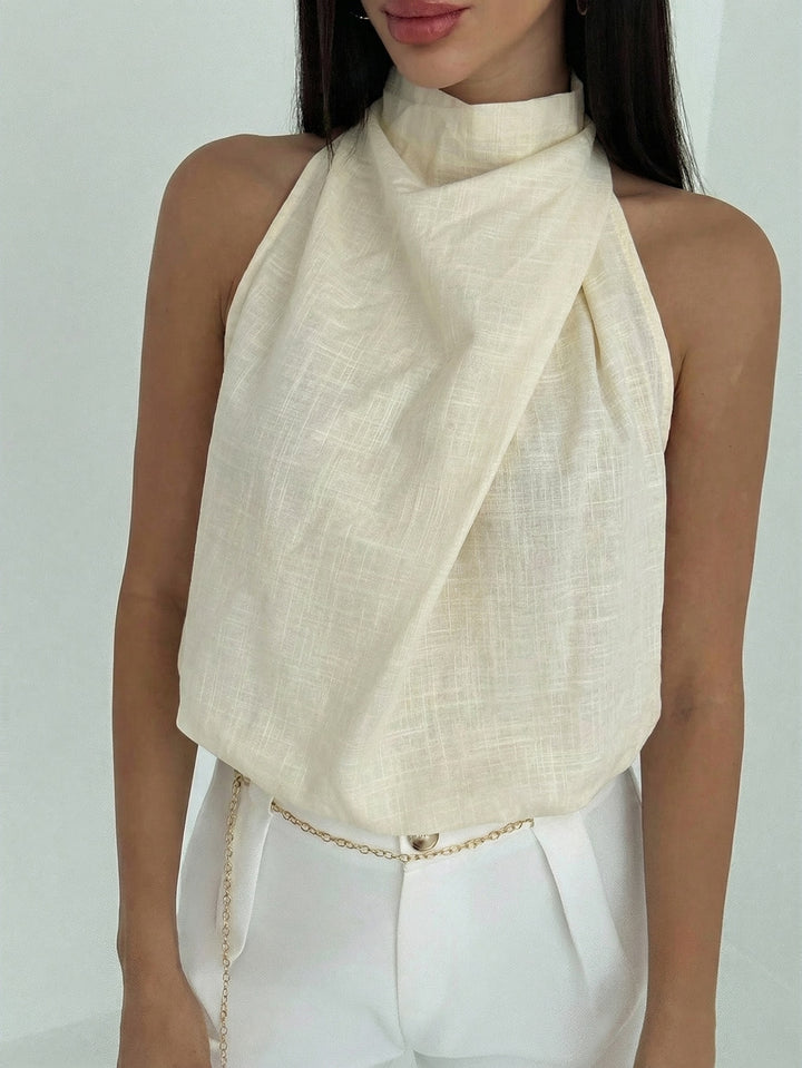 Top SHEIN, portocaliu