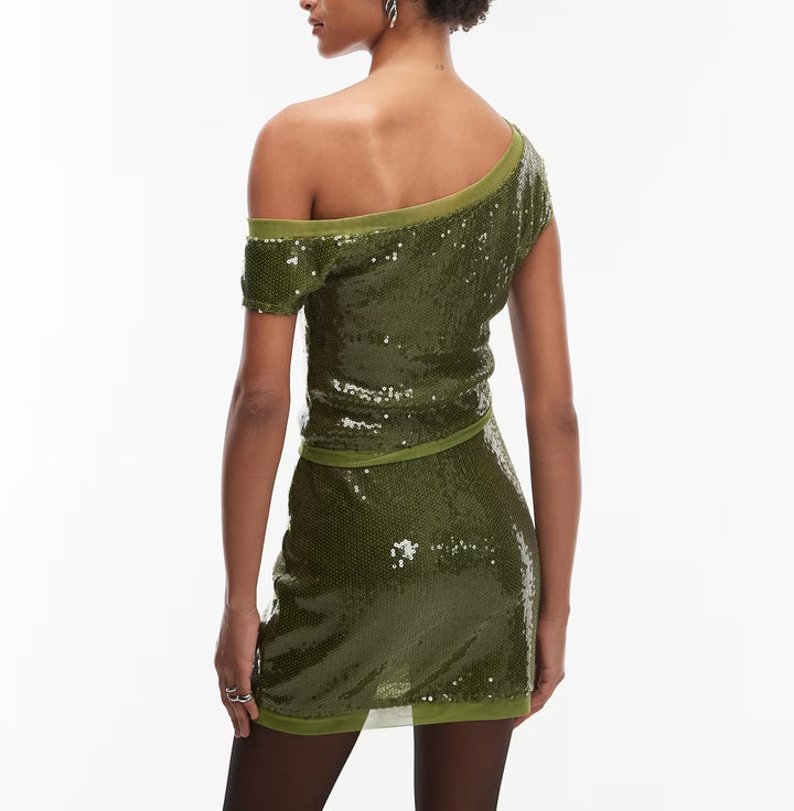 Top Asos, verde