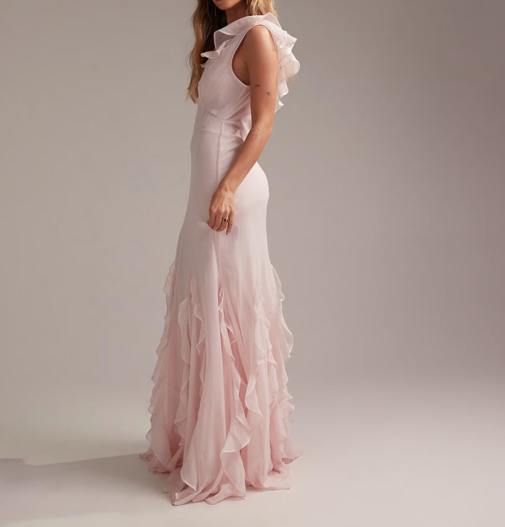Rochie maxi Asos, roz