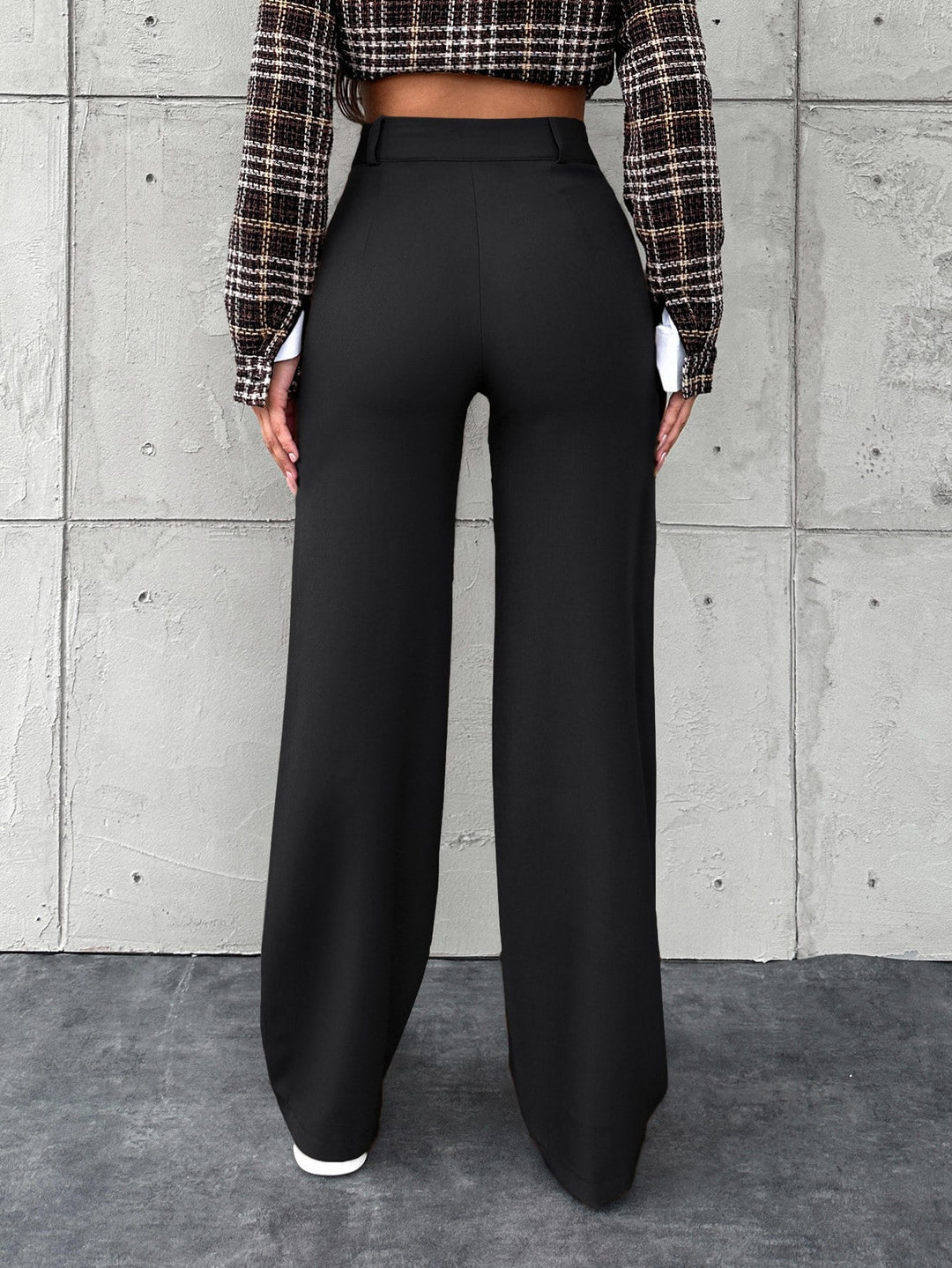 Pantalon SHEIN, negru