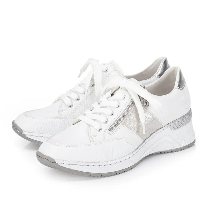 Pantofi sport RIEKER, alb