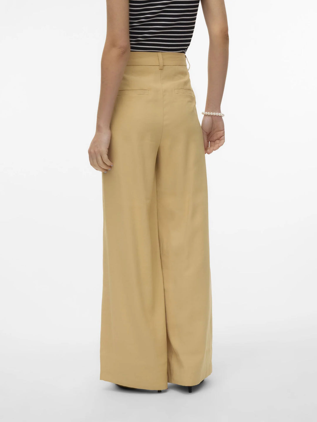 VERO MODA nadrág, bézs