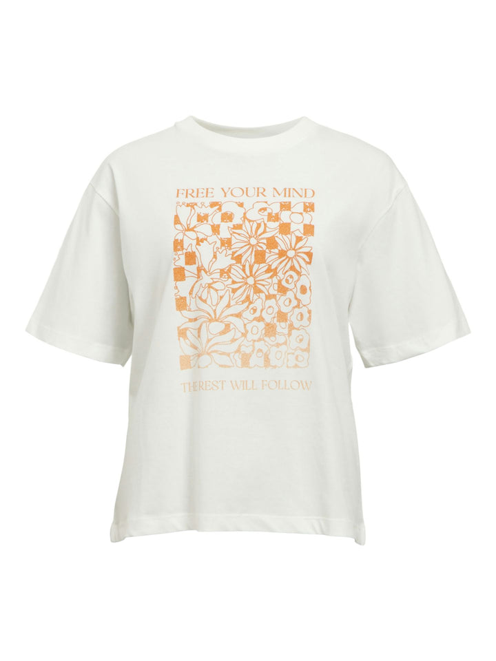 Tricou Object, alb