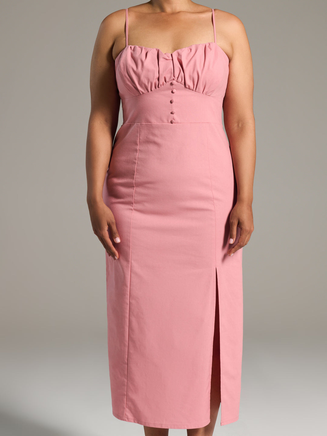 Rochie midi SINSAY, roz