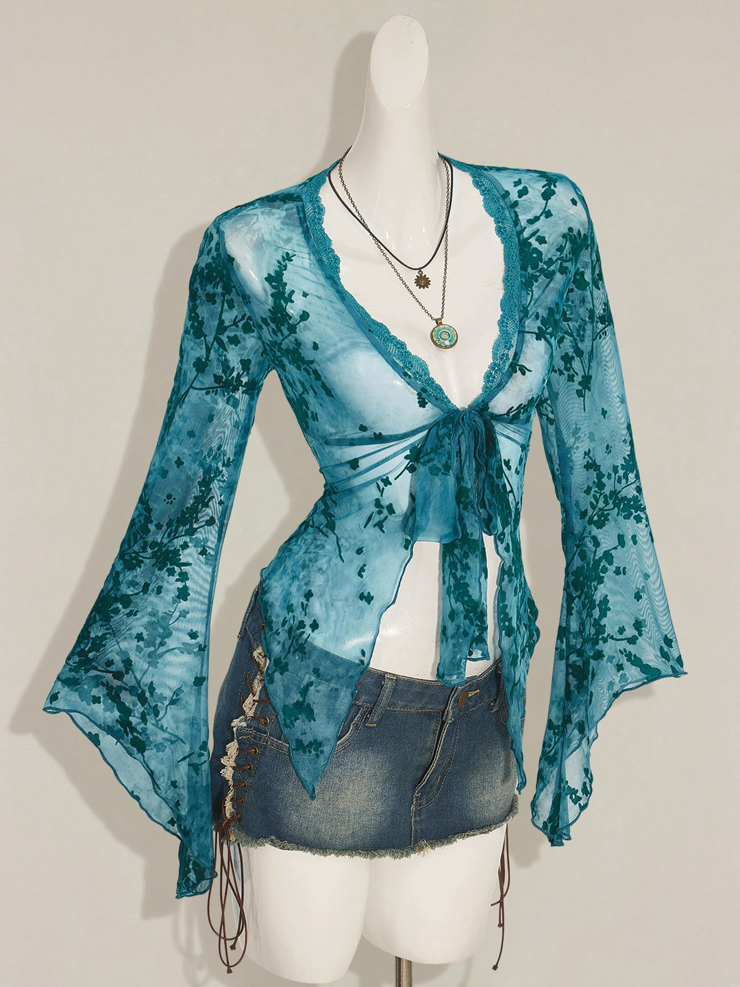 Top SHEIN, albastru