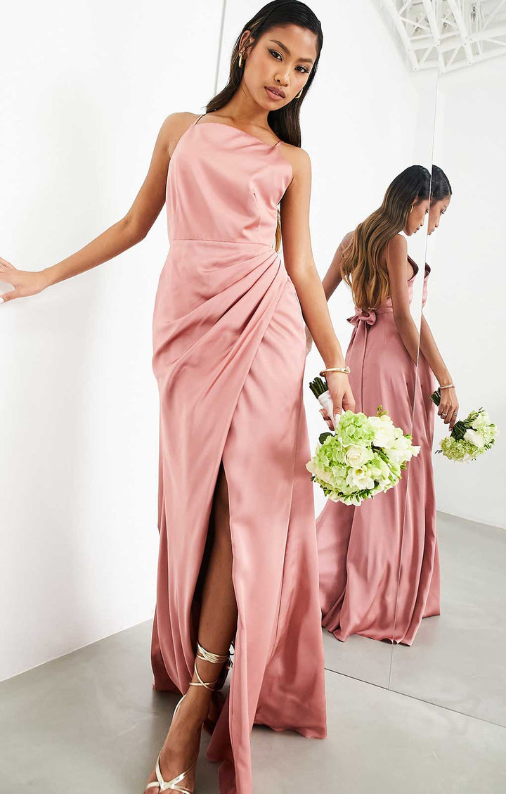 Rochie de ocazie ASOS, roz
