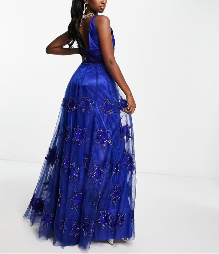 Rochie de ocazie A STAR IS BORN, albastru
