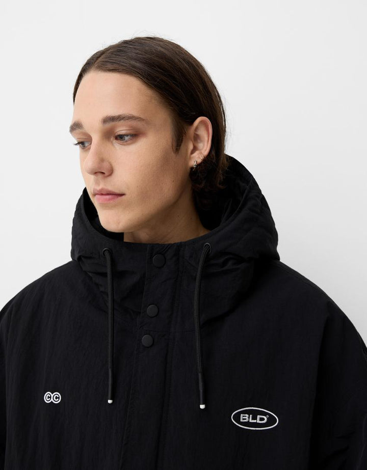 Jachetă BERSHKA, negru