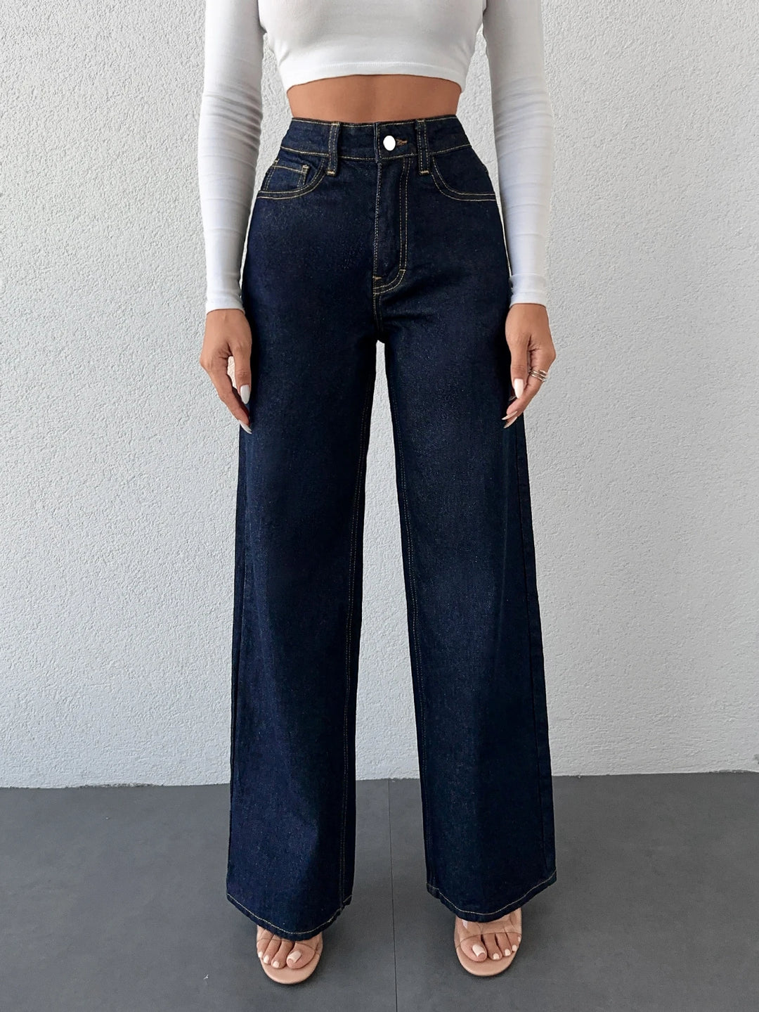 Jeans SHEIN, albastru