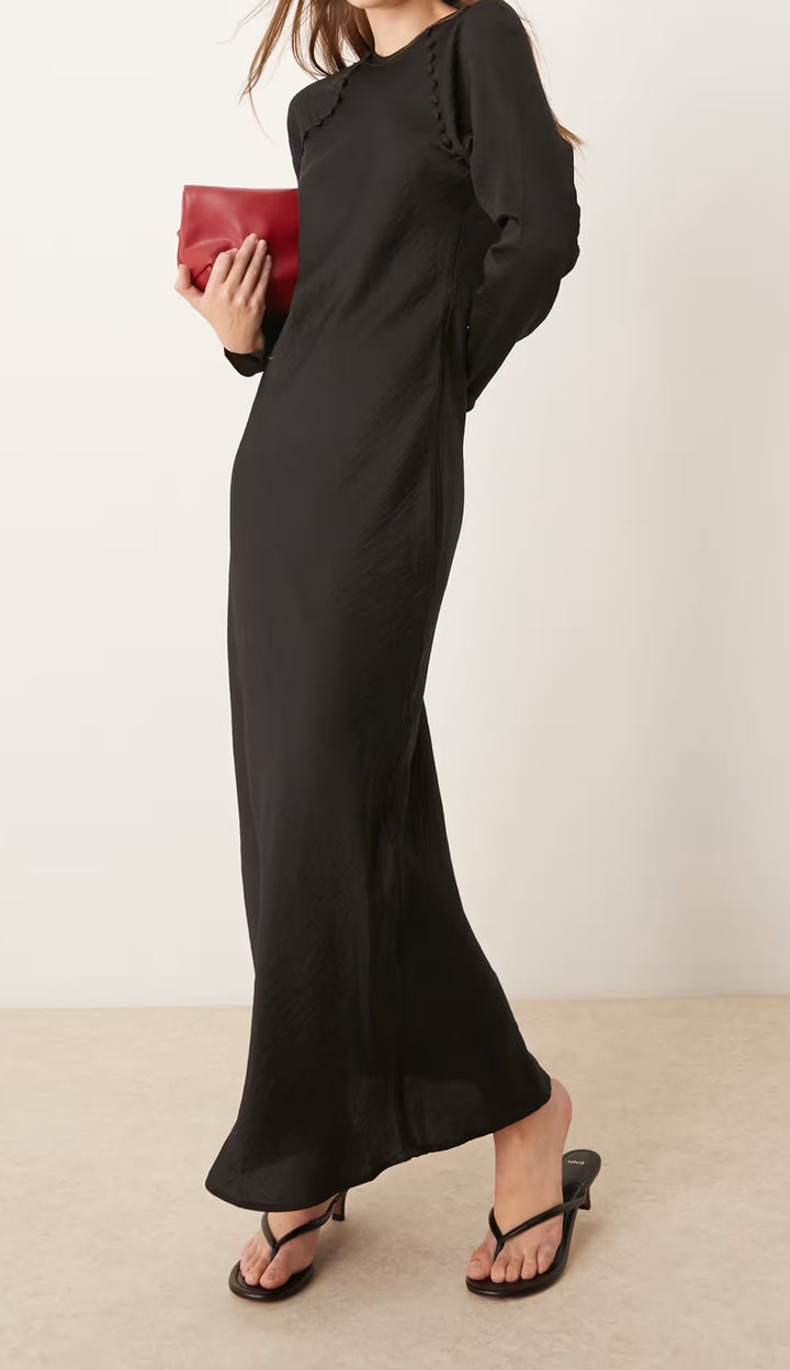 Rochie maxi ASOS, negru
