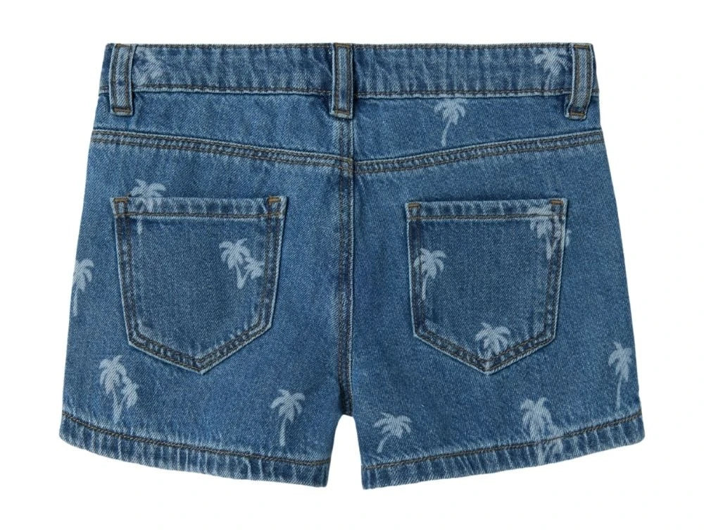 Pantaloni scurți de blugi Name It, albastru
