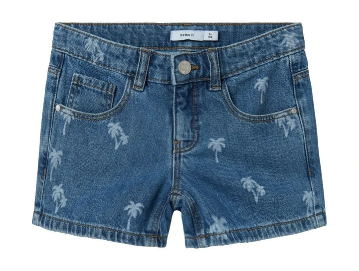 Pantaloni scurți de blugi Name It, albastru