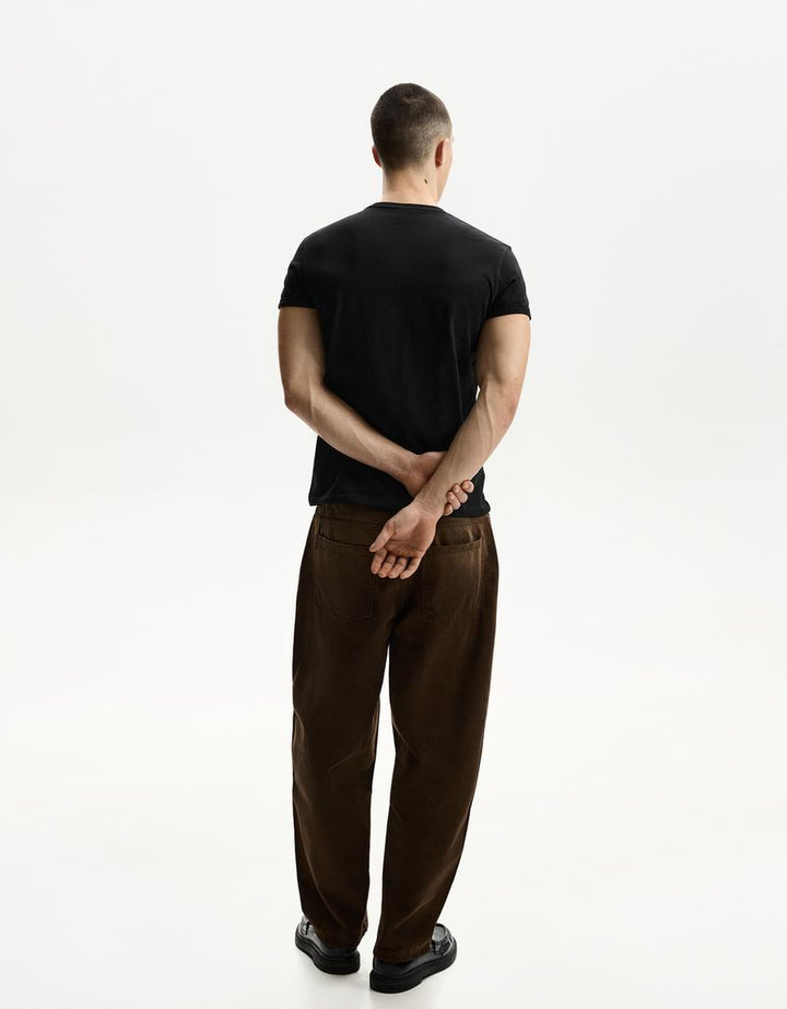 Tricou BERSHKA, negru